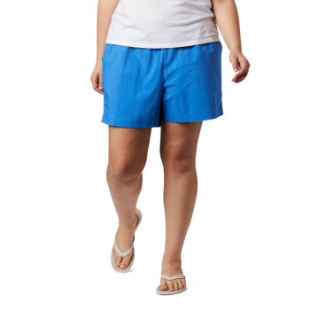Columbia Ženske Kratke Hlače - PFG Backcast Water Plus Size Plave | MWQL-43572